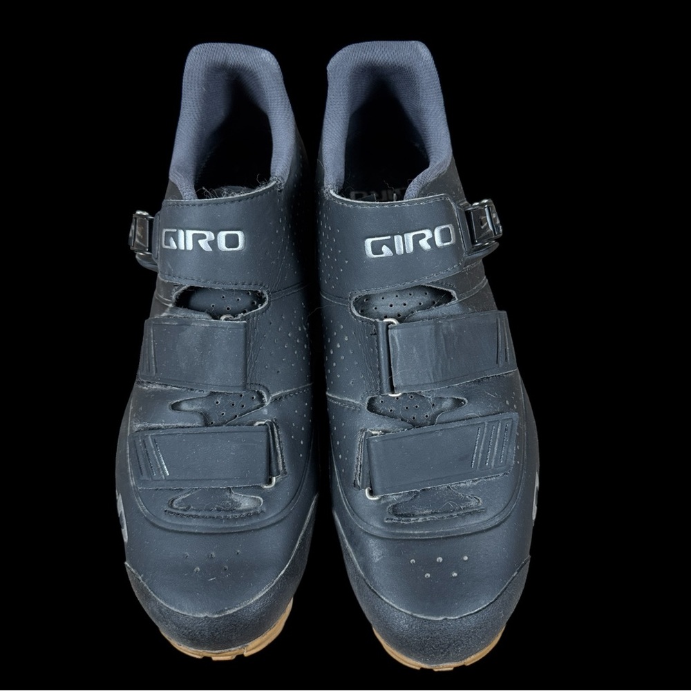 Giro Privateer R HV Cycling Shoes | Size 12 | Black/Gum | Good Condition